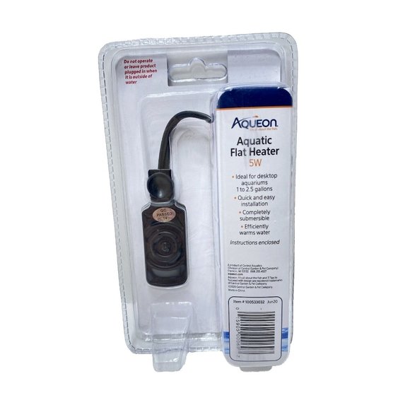 Aquatic Flat Heater 5W Fish Tank Heater Small Tropical Fish Tank Submersible - Picture 3 of 6